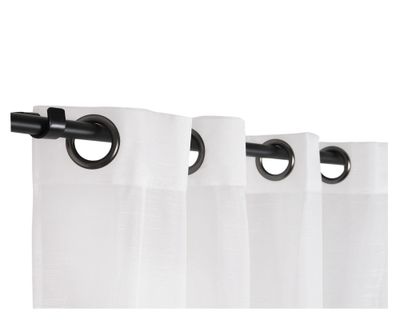 Imagen 2 del producto Cortina velo 140x230 cm blanco Cotidiana