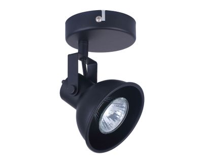 Spot 1L GU10 Aglaia negro Abitare