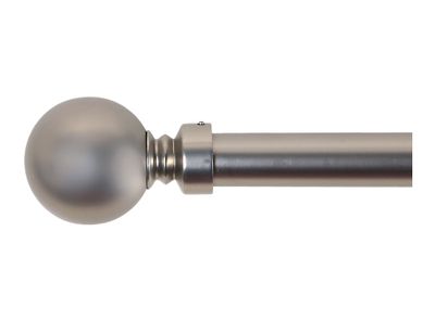 Barra extensible 120/210 cm esfera nickel satinado Cotidiana