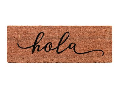 Limpiapiés coco 25x75 cm hola Cotidiana