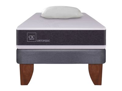 Cama europea 1.5 plazas Ortopedic + almohada Cic
