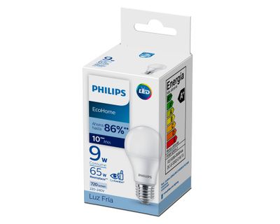 Imagen 2 del producto Ampolleta Led 9W E27 luz fría EcoHome