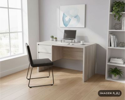 Imagen 2 del producto Escritorio 2 cajones natural 1 M+Design