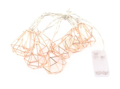 Imagen 2 del producto Guirnalda LED decorativa 10L cobre Ledzone