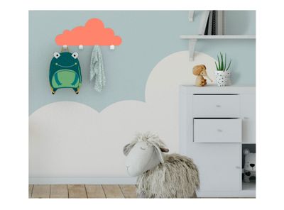 Imagen 2 del producto Perchero nube rosado 4 ganchos Ducasse