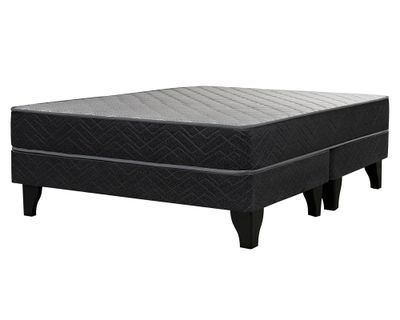 Imagen 1 del producto Cama europea 2 plazas x 190 cm Apolo black base dividida Celta