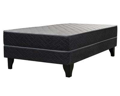 Cama europea 1.5 plazas x 190 cm Apolo black Celta