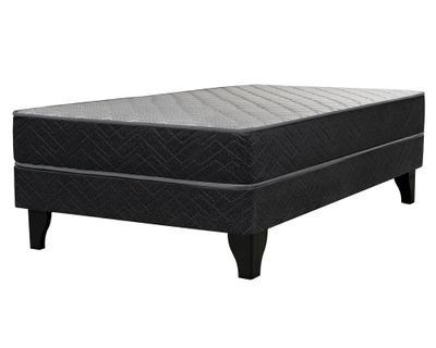 Cama europea 1 plaza x 190 cm Apolo black Celta