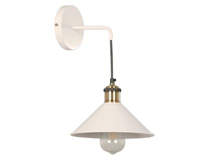 Aplique 1L E27 linz blanco Abitare