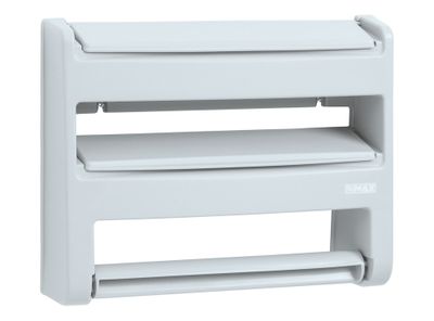 Portarollo mural triple blanco Rimax