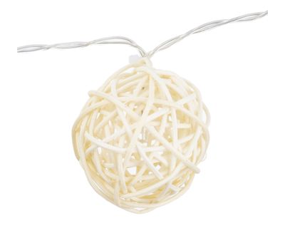 Imagen 2 del producto Guirnalda LED 10L ovillo blanco Ledzone