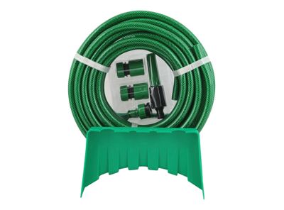 Imagen 2 del producto Manguera 1/2'' 18 metros + accesorios + soporte Rausan Rehau