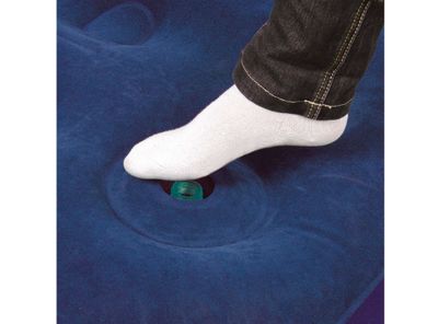 Imagen 2 del producto Colchón inflable doble 137x191 cm inflador de pie Tuscany Doite