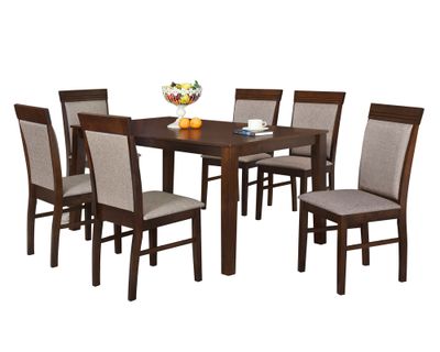 Comedor 6 sillas Ayden moca M+Design