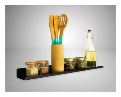 Imagen 2 del producto Repisa 60 cm Spezia negro Ducasse