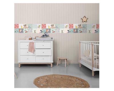 Imagen 2 del producto Vinilo adhesivo 15x15 cm Kids 12 unidades