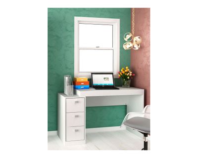 Imagen 2 del producto Escritorio 3 cajones blanco Altavision