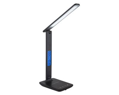 Lámpara escritorio LED Flex samani negro Abitare
