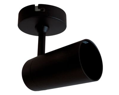 Foco 1L GU10 Arsis negro ByP