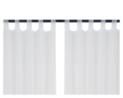 Imagen 2 del producto Velo 140x230 cm liso blanco Cotidiana