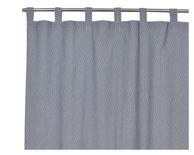 Cortina sunout 140x230 cm Stich gris Cotidiana