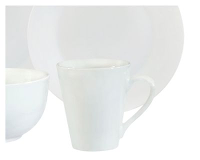 Imagen 2 del producto Vajilla 16 piezas blanco Cotidiana