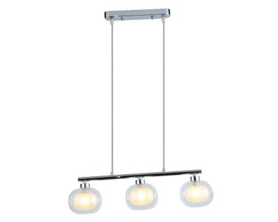 Lámpara colgante Lyra níquel G9 Abitare