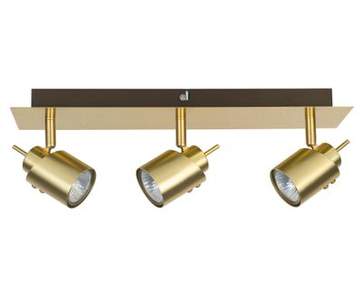 Foco 3L GU10 Draco dorado