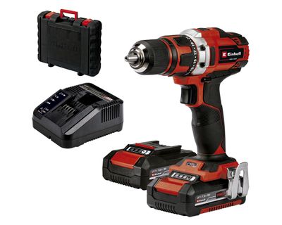 Taladro inalámbrico 18V 13mm TE-CD 18 / 40-1 Li + 2 baterías 1,5 Ah Einhell