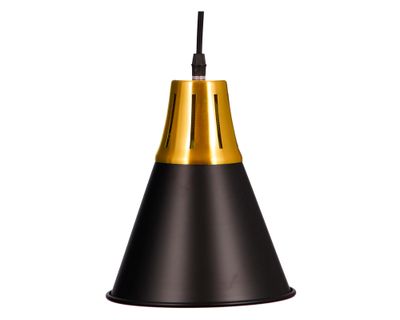 Imagen 2 del producto Lámpara colgar 1L E27 Cecile negro Abitare