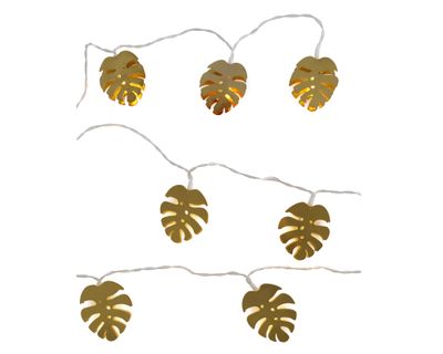 Guirnalda LED 10L monstera Abitare.