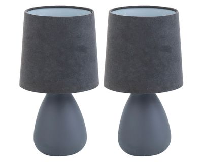 Lámpara sobremesa 1L E27 Agost 3 2 unidades Abitare