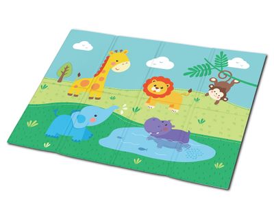 Alfombra plegable 90x120 cm Selva Cotidiana