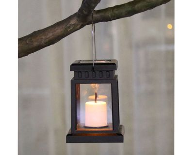 Imagen 2 del producto Lámpara decorativa solar LED 1L Fanal negro Pro Outdoor.