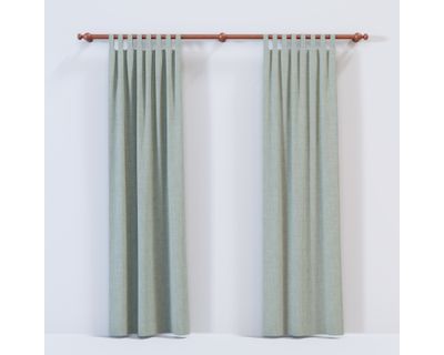 Imagen 2 del producto Barra para cortina madera 35 mm sin argollas 3.5x240 cm Cedro