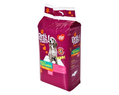 Imagen 2 del producto Carpeta de adiestramiento 60x60 cm 30 unidades Pet's fun