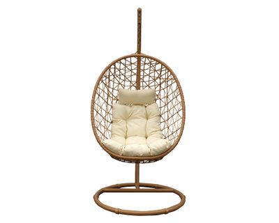 Imagen 2 del producto Silla colgante Lerins café