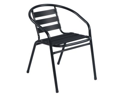 Imagen 2 del producto Silla caño negro Outzen