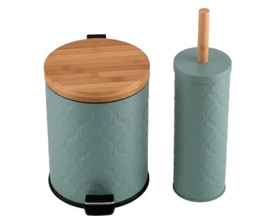Basurero 5 lt + escobilla WC Cotidiana
