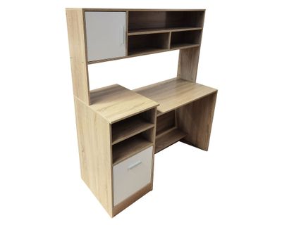 Imagen 2 del producto Centro de trabajo 2 puertas Noruega blanco/natural M+Design