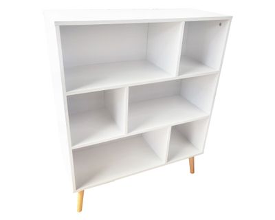 Imagen 2 del producto Librero 6 espacios Rummy S blanco M+Design.