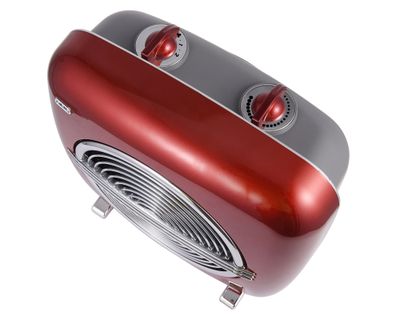 Imagen 2 del producto Termo ventilador vintage HT Retro 2000 W rojo