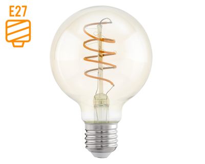 Ampolleta LED 4W E27 luz cálida 12 cm Eglo