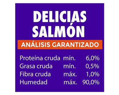 Imagen 2 del producto Snack gato 56 gr Delicias salmón Champion Cat.