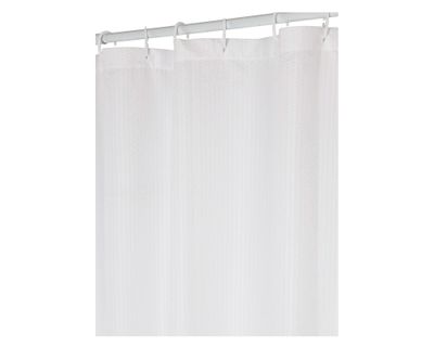 Imagen 1 del producto Cortina de baño 180x180 cm blanco Cotidiana