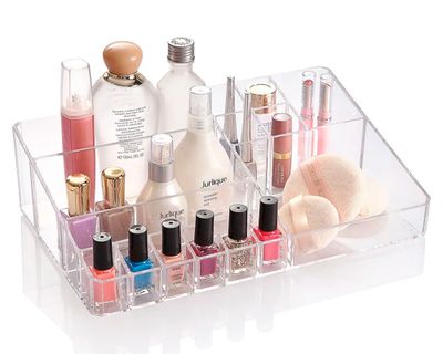 Imagen 2 del producto Organizador accesorios/maquillaje transparente