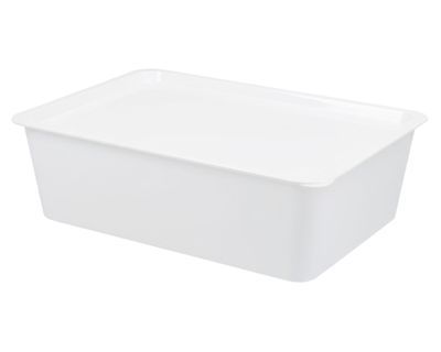 Imagen 2 del producto Caja organizadora blanco plástica 13 lt