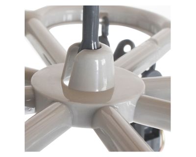 Imagen 2 del producto Colgador 12 ganchos gris Cotidiana.