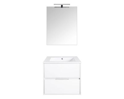 Mueble vanitorio 80 cm Inca gloss white Teka