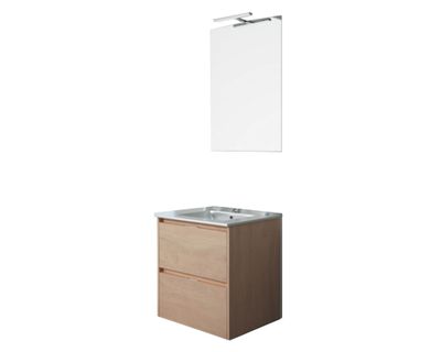 Mueble vanitorio 80 cm Inca denver oak Teka